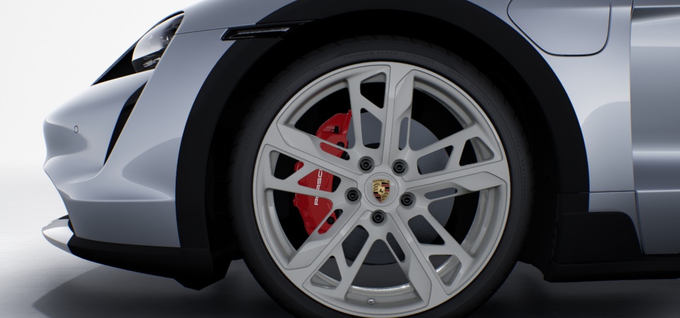 Wheels Painted in Deviating Exterior Colour