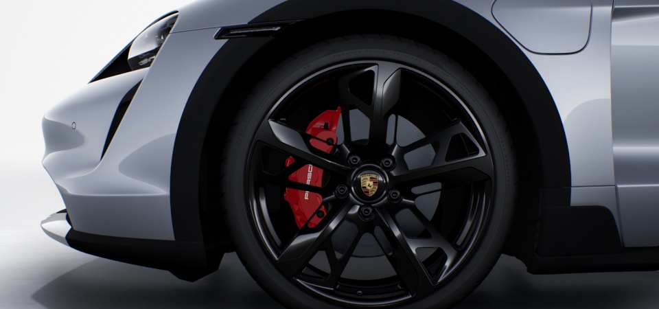 Wheels painted in Black (high-gloss)