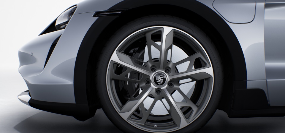 Porsche Surface Coated Brakes (PSCB) - Étriers de frein peints en Noir (finition brillante)