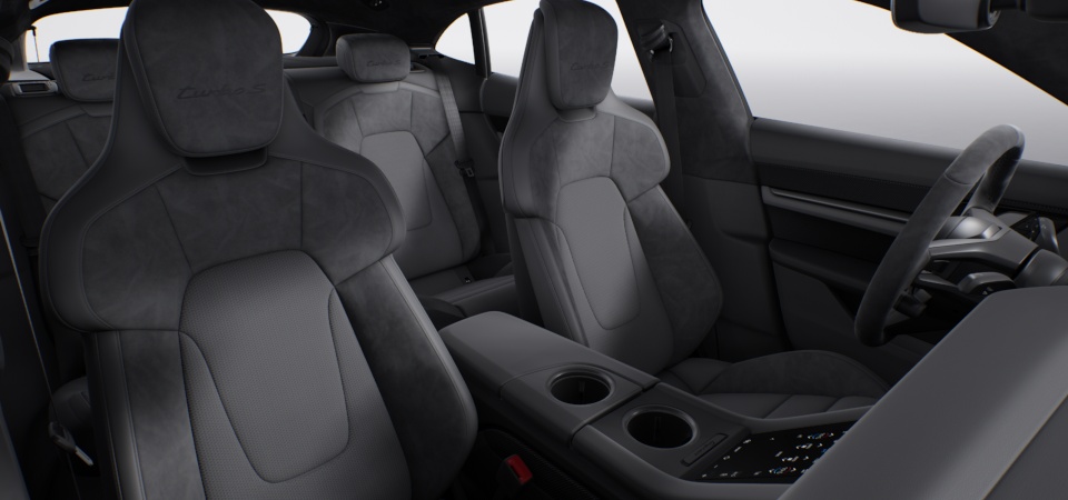 Race-Tex Interior in Black/Slate Grey