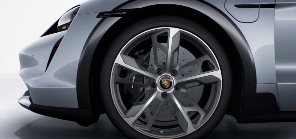 Porsche Ceramic Composite Brakes (PCCB) - Calipers in Gloss Black