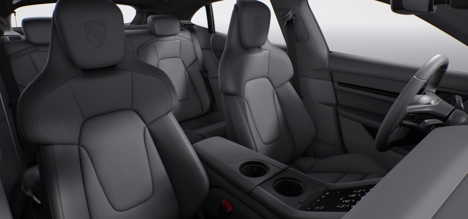 Porsche Crest on Headrests (Front Seats)