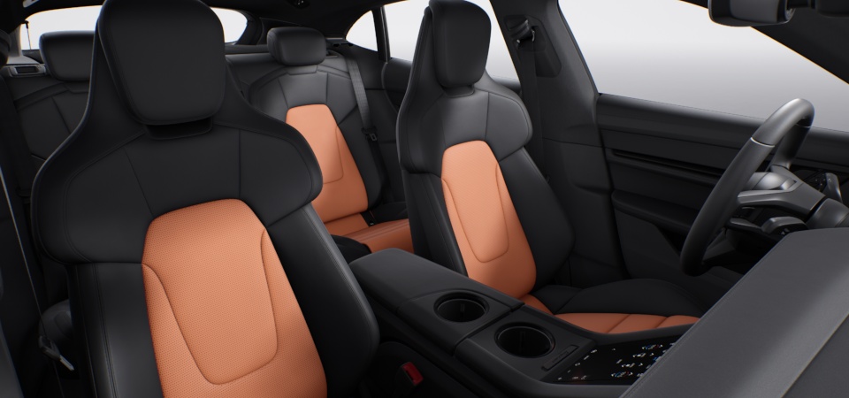 Seat Centres Leather in contrasting Colour