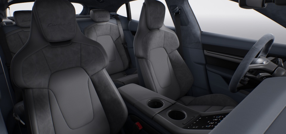 Two-Tone Leather-Free Interior, Graphite Blue/Slate Grey