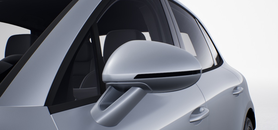 Automatically dimming interior and exterior mirrors