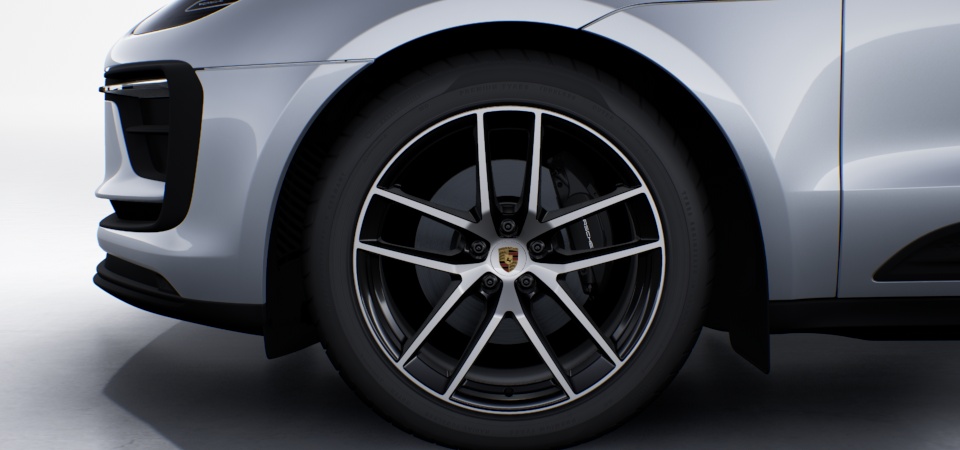 20-inch Macan S wheels in Black (high-gloss)