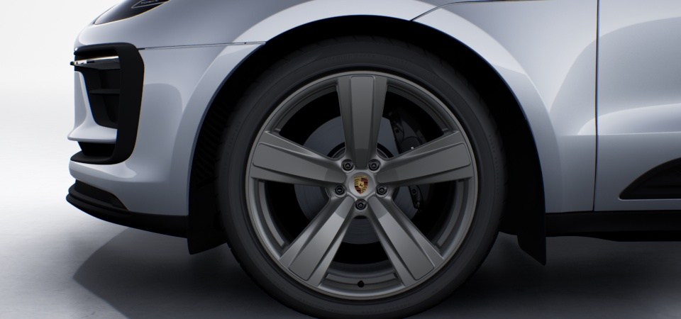 21-inch Exclusive Design Sport wheels fully painted in Vesuvius Grey
