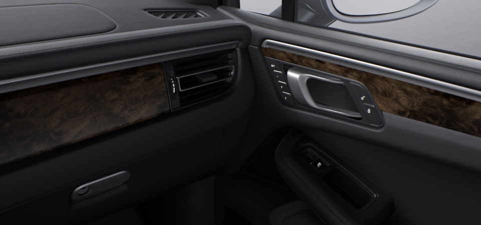 Dark walnut interior package