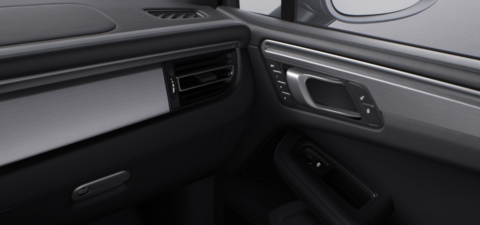 Interior Trim in Textured Aluminum