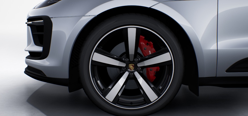 21-inch Exclusive Design Sport wheels in Jet Black Metallic