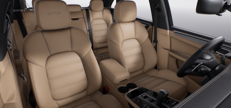 Leather Interior in Black/Mojave Beige