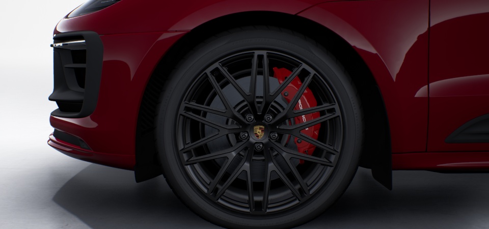 21-дюймовые колеса RS Spyder Design цвета Satin Black