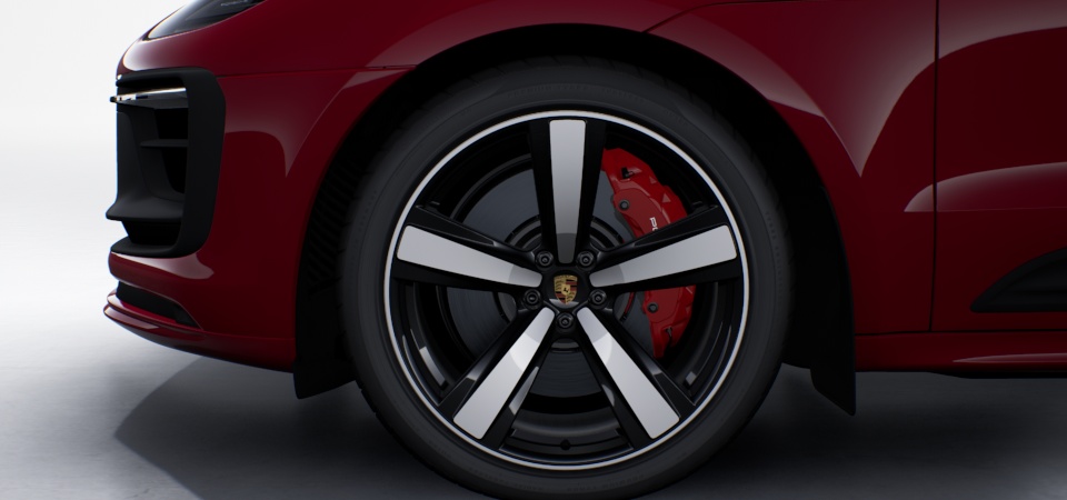 21-inch Exclusive Design Sport wheels painted in Jet Black Metallic