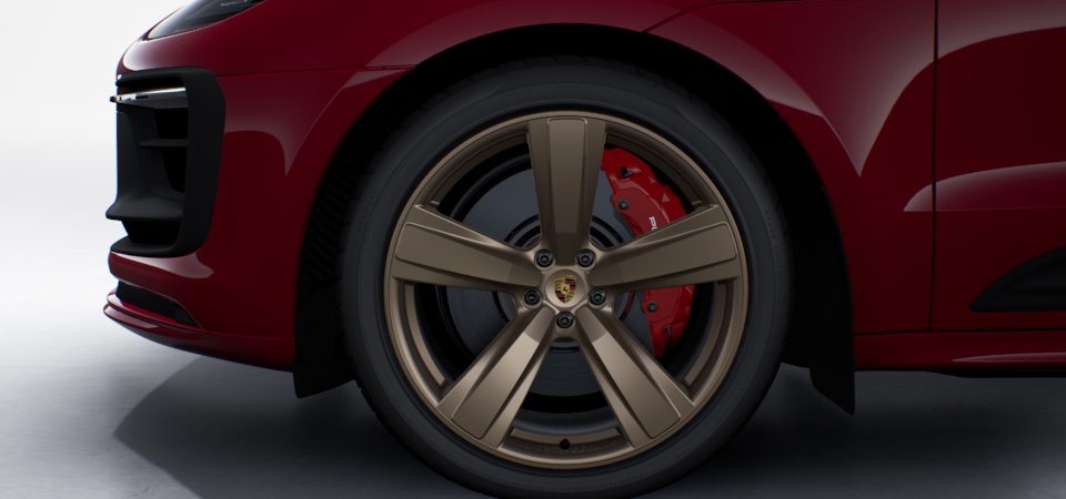 21-inch Exclusive Design Sport wheels fully painted in satin Neodyme