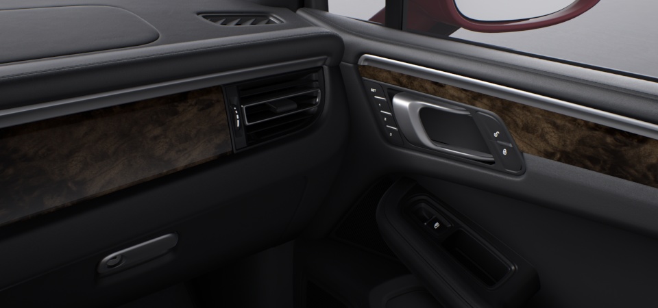 Dark walnut interior package