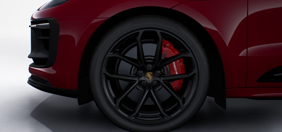 21 英寸缎纹黑色 GT Design 车轮