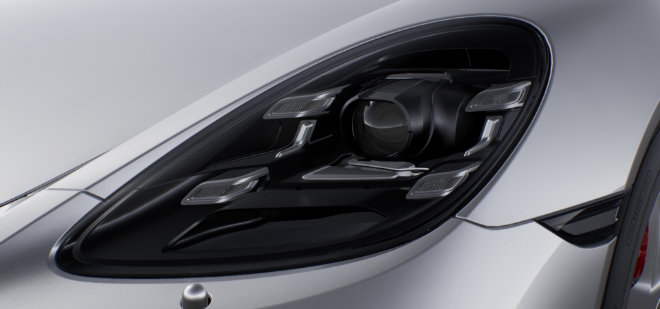 წინა LED მაშუქები Porsche Dynamic Light System (PDLS) ფუნქციით