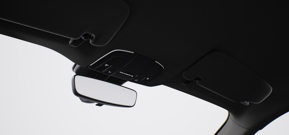 Sun visors leather
