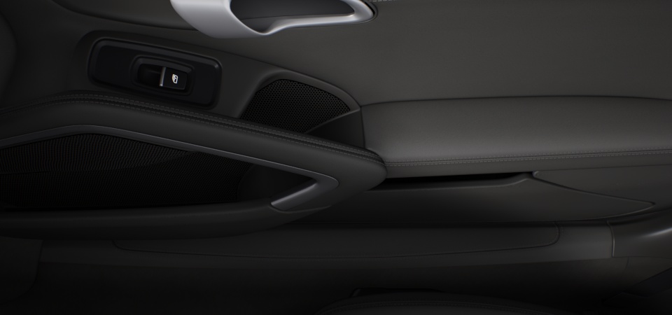 Inner door sill guards leather