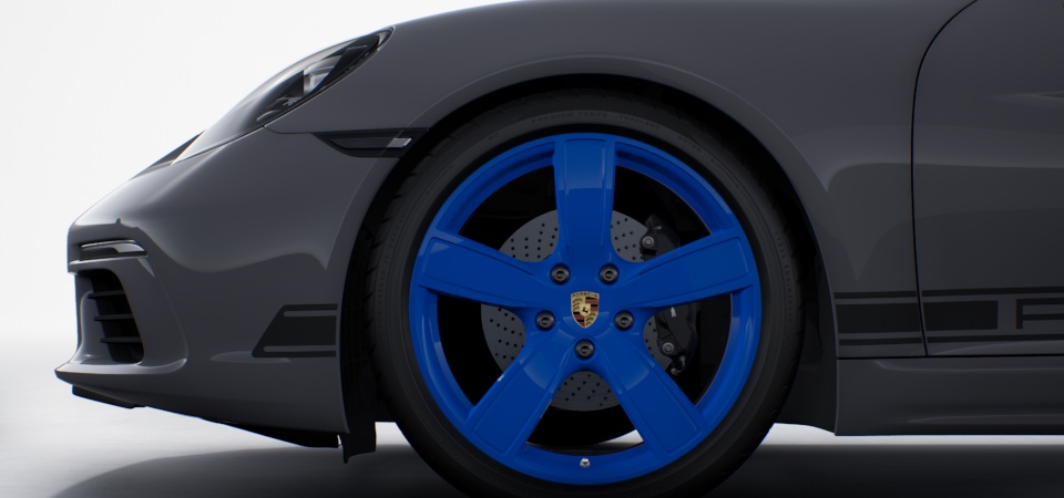 Personalised wheels painted