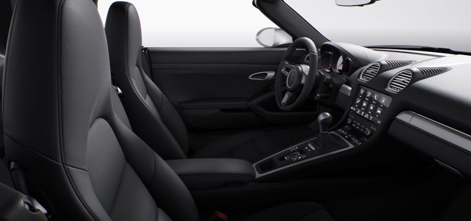 Black standard interior