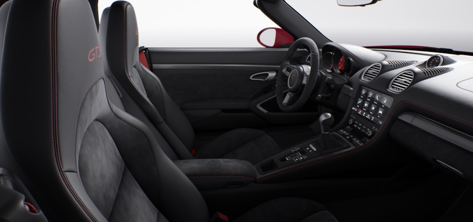 GTS Interior Package in Carmine Red