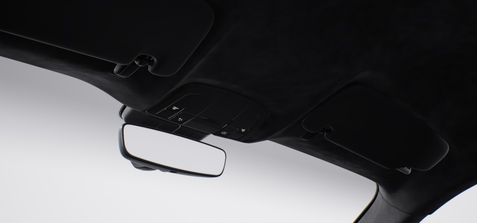 Specchietti retrovisori interni ed esterni ad oscuramento automatico con sensore pioggia integrato