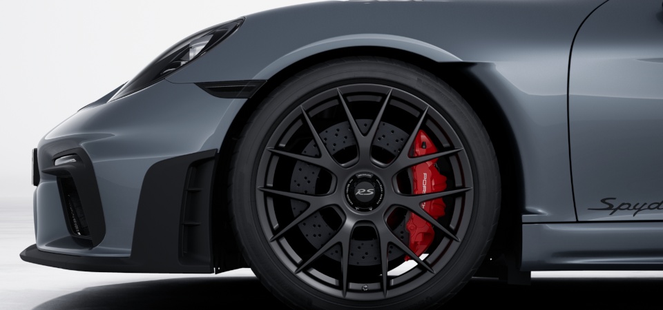 20-inch 718 Cayman GT4 RS forged magnesium wheels