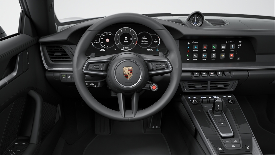 Pachet Sport Chrono incl. Porsche Track Precision App si afisajul temperaturii anvelopelor