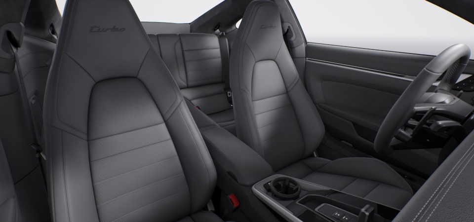 Leather Interior in Slate Grey