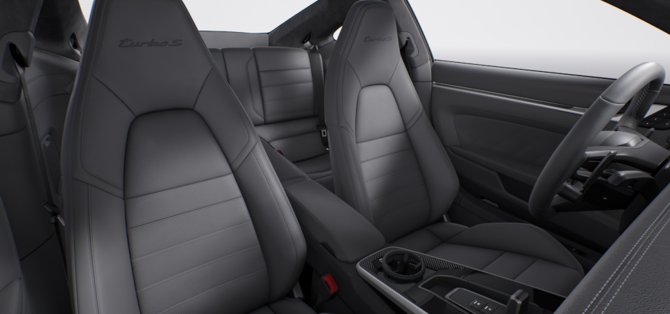 Leather Interior in Slate Grey