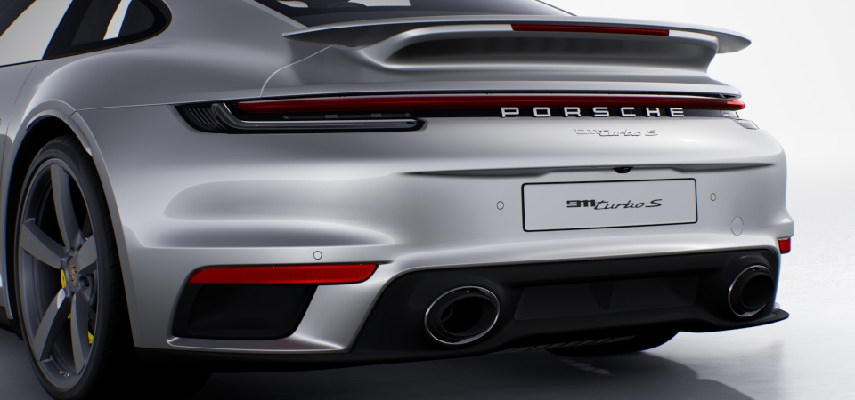 Sport Exhaust System incl. Exclusive Design Tailpipes in Silver