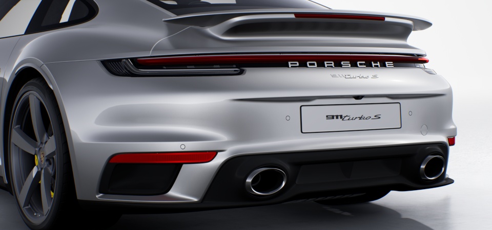 Sport Exhaust System incl. Tailpipes in Silver