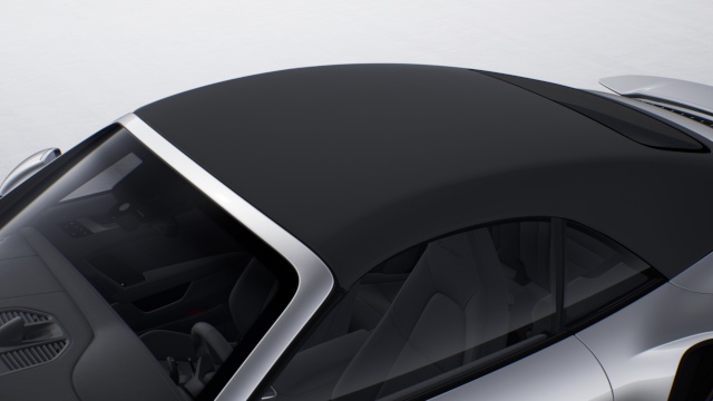 Techo convertible en color Negro