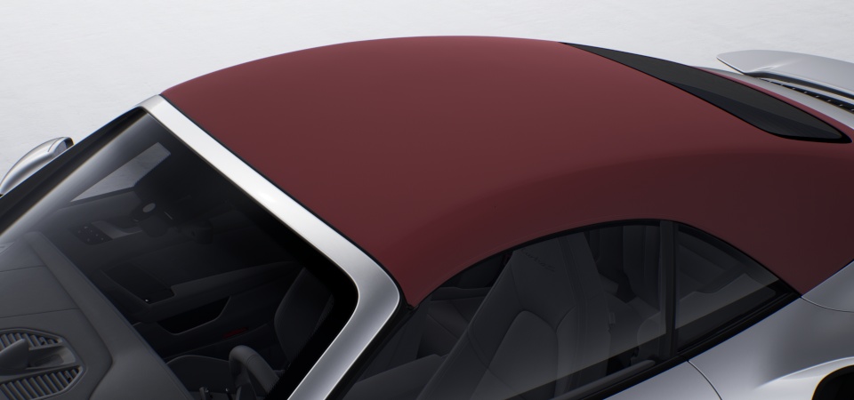 Cabriolet Roof in Red