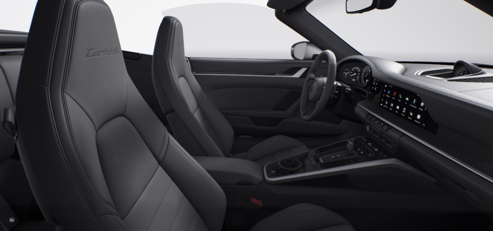 Leather interior, Slate Grey