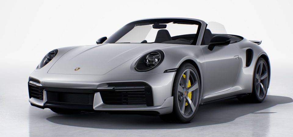 Пакет SportDesign 911 Turbo с окраской в черный глянцевый цвет.