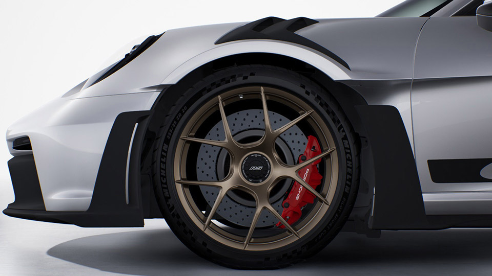 20-/21-Inch GT3 RS forged Magnesium lightweight wheels