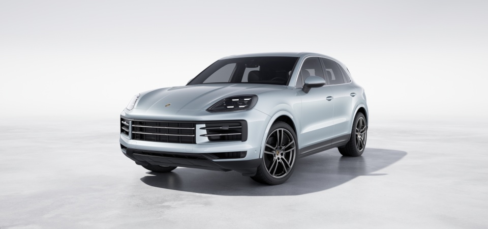 21-inch Cayenne Turbo Design wheels in Vesuvius Grey with wheel arch extensions in exterior colour