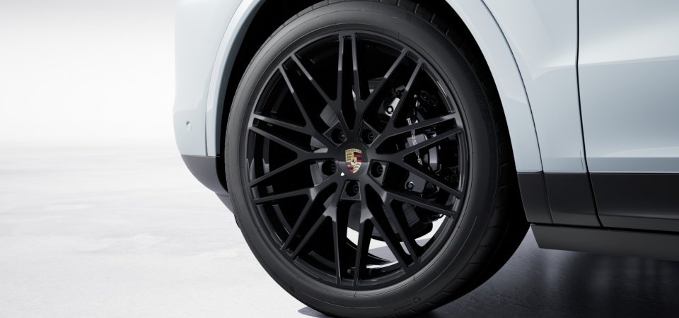 21-дюймовые диски RS Spyder Design окрашены в чёрный цвет - Black (high-gloss)