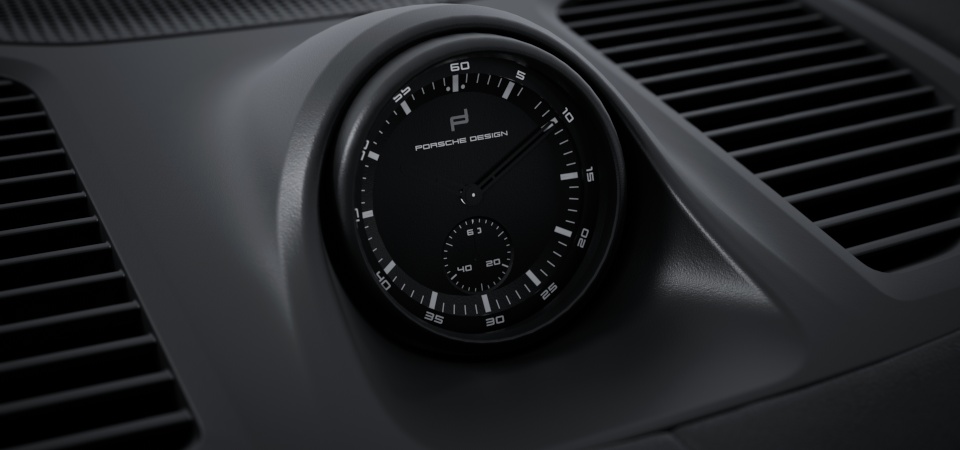 Paquete Sport Chrono con esfera de reloj Subsecond Porsche Design