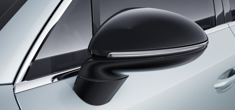 Exterior mirrors painted in Black (high-gloss)