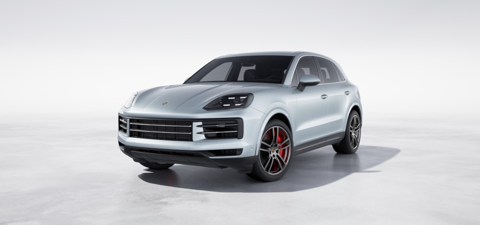 21-Zoll Cayenne Turbo Design Räder in Vesuvgrau inkl. Radhausverbreiterung in Exterieurfarbe