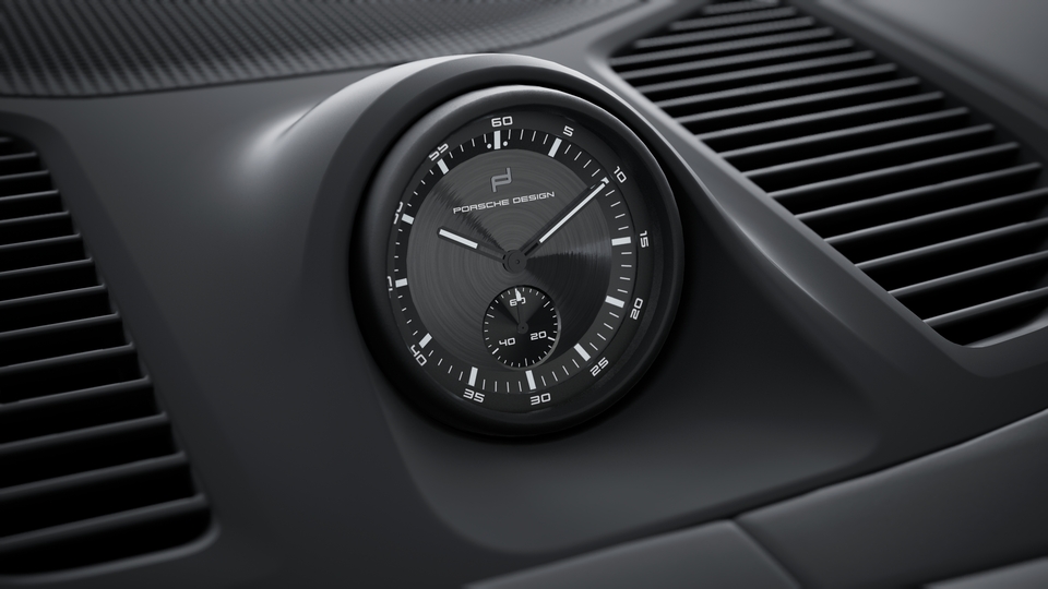 Sport Chrono Pack met Porsche Design subseconde klok