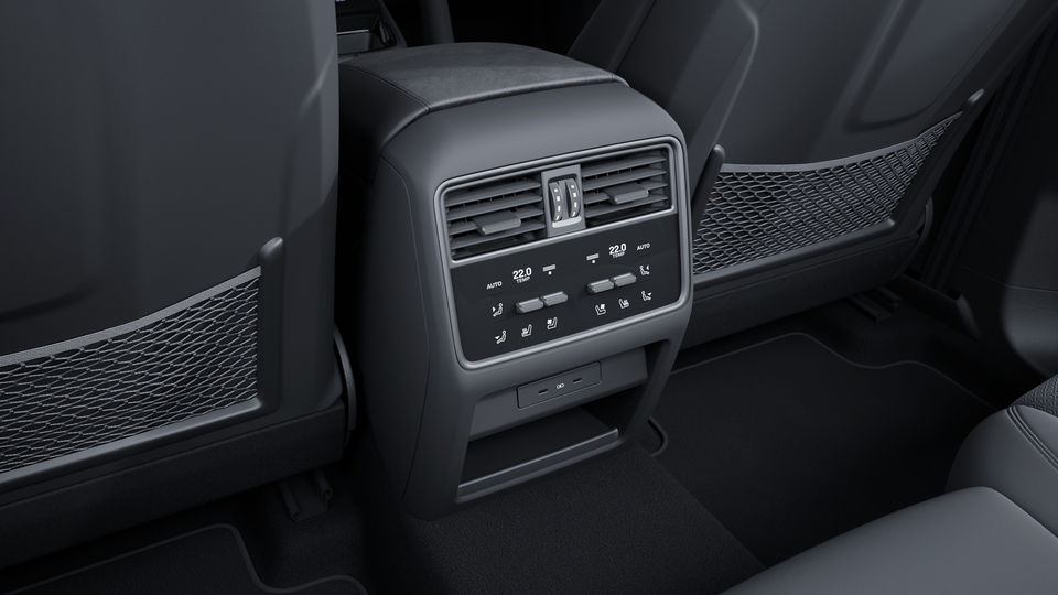 Four-zone automatic climate control