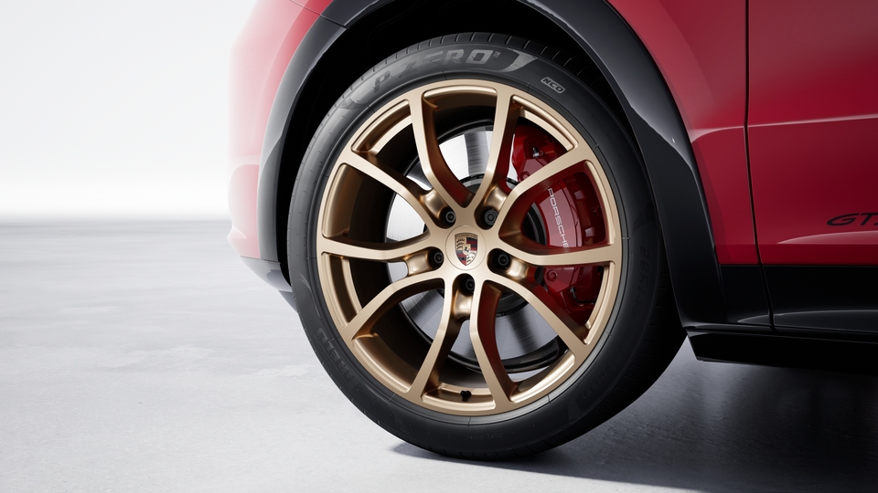 21-inch Cayenne Exclusive Design wheels in Neodyme