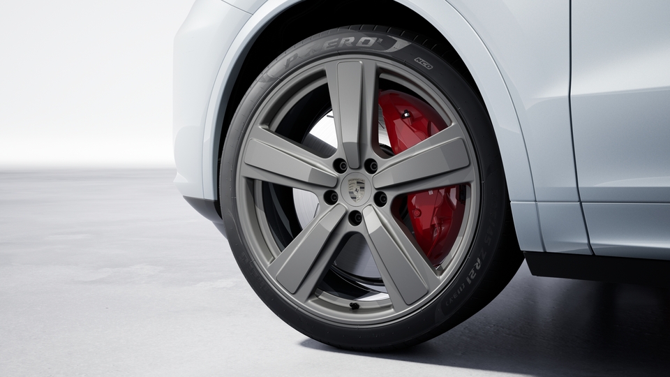 22-inch Exclusive Design Sport wheels painted in Vesuvius Grey