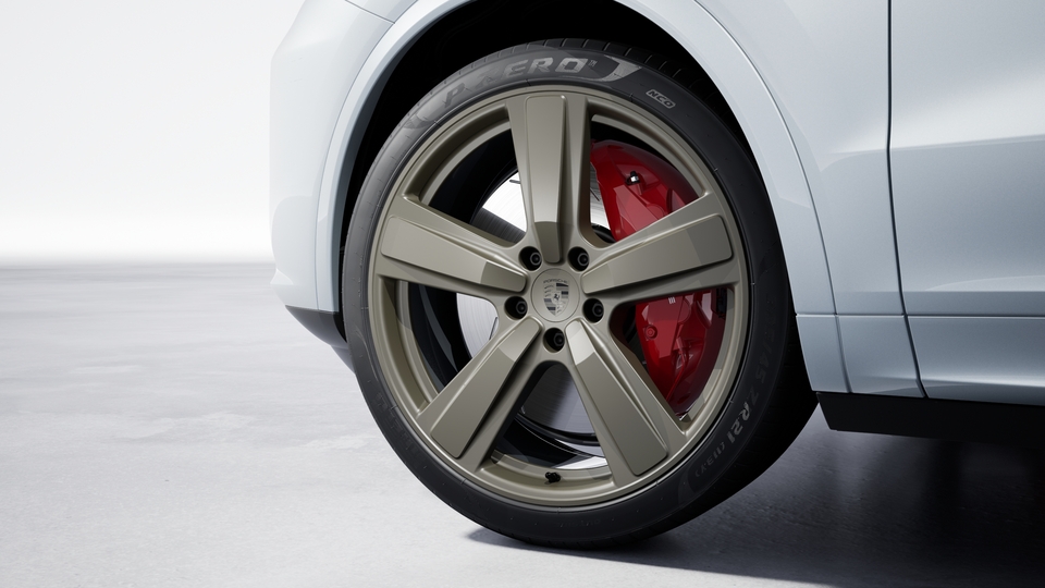 22" Cayenne Exclusive Design Sport Wheels in Turbonite