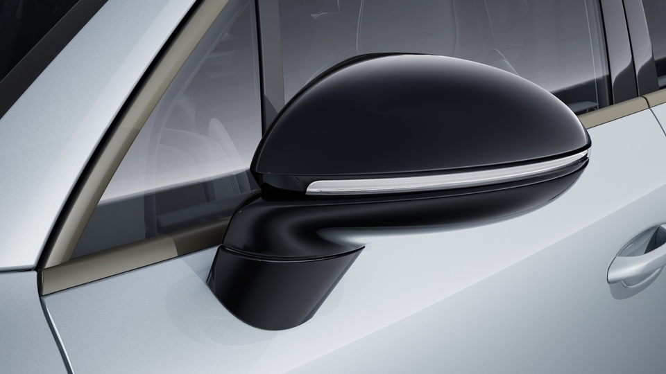 Exterior mirrors painted in Black (high-gloss)