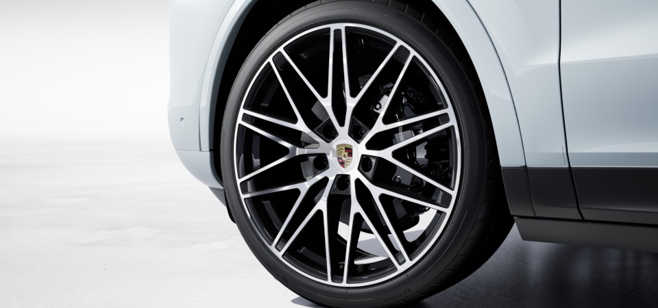 Cerchi RS Spyder Design da 22 pollici ed estensione dei passaruota nel colore dell'esterno